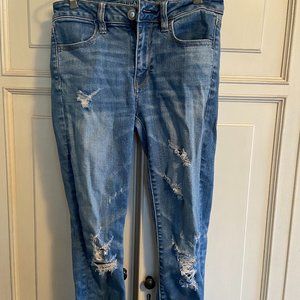 American Eagle Distressed Skinny Jeans